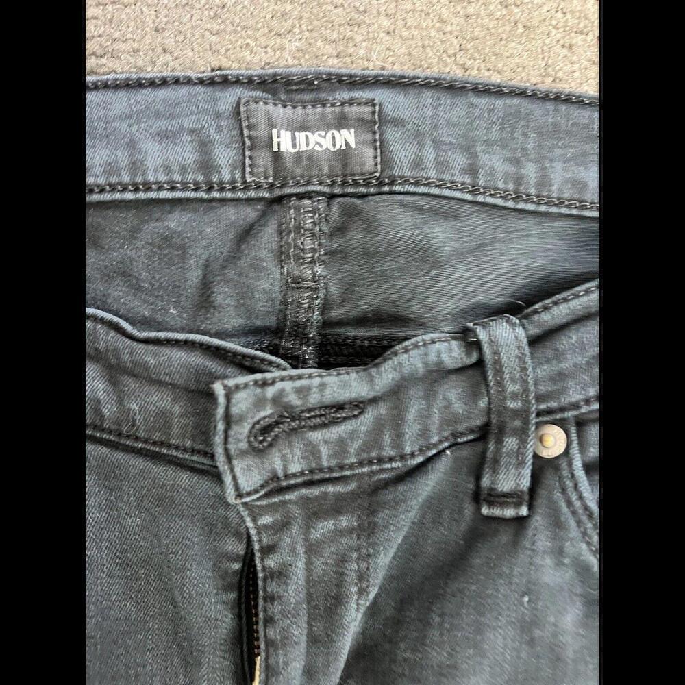 HUDSON Krista Skinny Jeans Womens SZ 29 Black Jeans - Picture 2 of 6